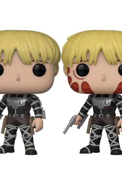 Funko: Attack on Titan POP! Animation Vinyl Figuren Armin Arlert 9 cm Sortiment (6)