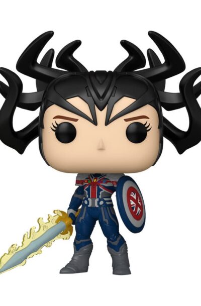 Funko: What If…? POP! Animation Vinyl Figur Infinity Captain Carter 9 cm