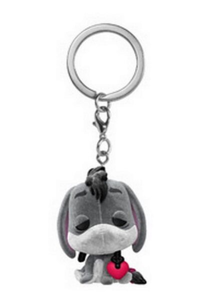Funko: Disney 2022 POP! Vinyl Schlüsselanhänger 4 cm Eeyore w/heart (FL) Display (12)