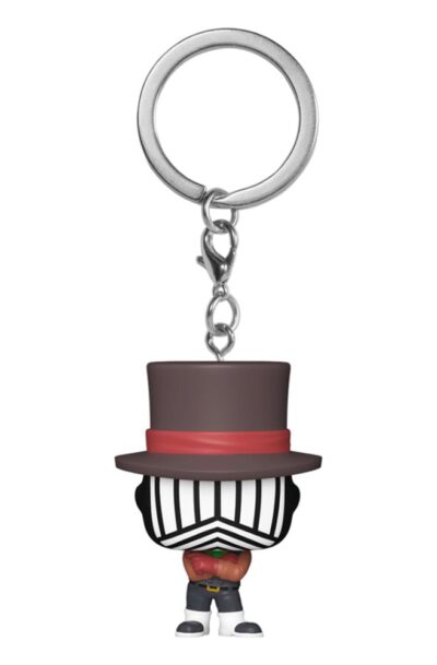 Funko: My Hero Academia POP! Vinyl Schlüsselanhänger 4 cm Mr. Compress (Hideout) Display (12)