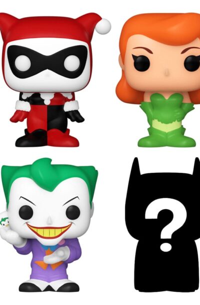 Funko: DC Bitty POP! Vinyl Figuren 4er-Pack Harley Quinn 2,5 cm