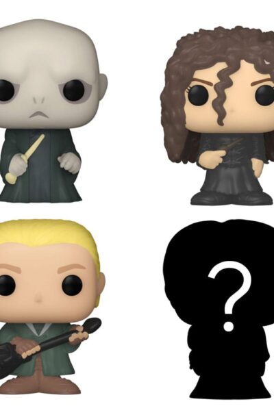 Funko: Harry Potter Bitty POP! Vinyl Figuren 4er-Pack Voldemort 2,5 cm