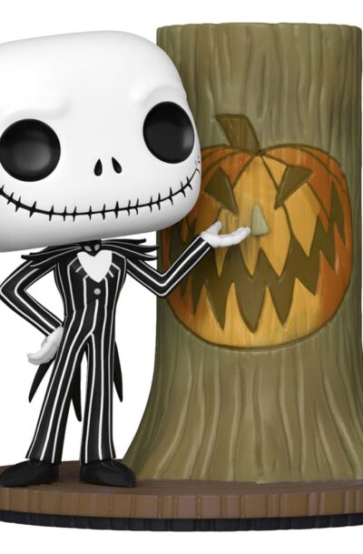 Funko: Nightmare before Christmas 30th POP! Deluxe Vinyl Figur Jack w/H.Town Door 9 cm