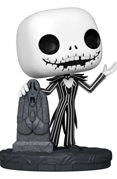 Funko: Nightmare before Christmas 30th POP! Disney Vinyl Figur Jack w/Gravestone 9 cm