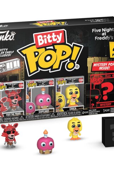Funko: Five Nights at Freddy’s Bitty POP! Vinyl Figuren 4er-Pack Foxy 2,5 cm