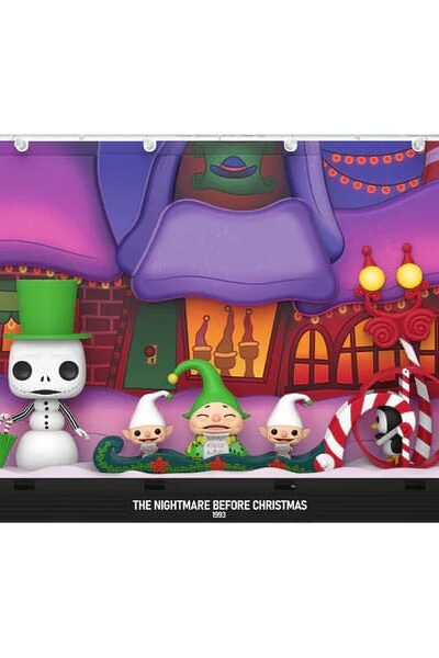 Funko: Nightmare Before Christmas POP Moments Deluxe Vinyl Figuren XXer-Pack What’s This?
