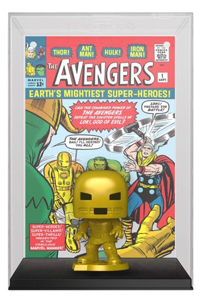 Funko: Marvel POP! Comic Cover Vinyl Figur Avengers #1 9 cm