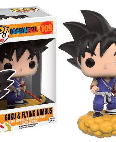 Funko: Dragon Ball Z POP! Animation Vinyl Figur Goku auf Jindujun 9 cm