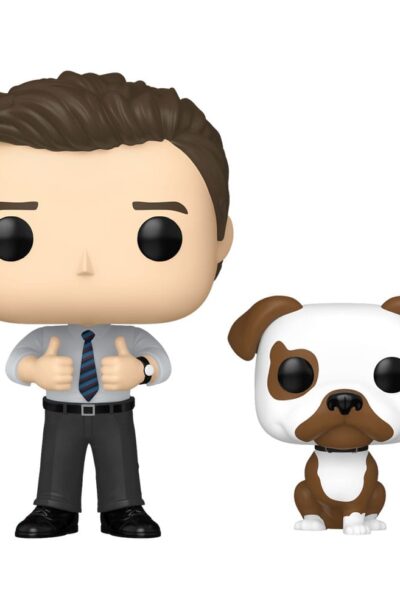 Funko: Parks and Recreation 15th Anniversary POP & Buddy! Vinyl Figur Chris&Champion 9 cm