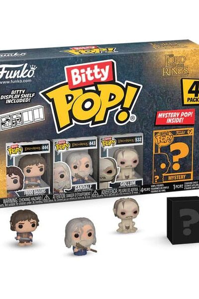Funko: Der Herr der Ringe Bitty POP! Vinyl Figuren 4er-Pack Frodo 2,5 cm