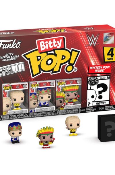 Funko: WWE Bitty POP! Vinyl Figuren 4er-Pack Dusty Rhodes 2,5 cm