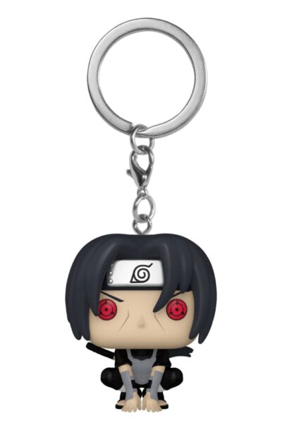 Funko: Naruto Pocket POP! Vinyl Schlüsselanhänger 4 cm Itachi Uchiha (Moonlit) Display (12)
