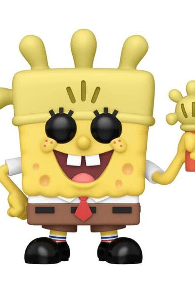 Funko: SpongeBob Schwammkopf 25th Anniversary POP! Vinyl Figur SB w/ Glove Light 9 cm