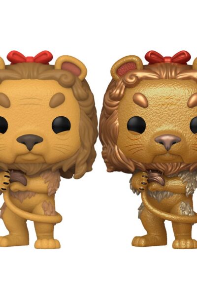 Funko: Der Zauberer von Oz POP! Movies Vinyl Figur Cowardly Lion w/CH(FL) 9 cm Sortiment (6)