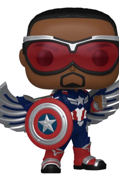 Funko: Captain America Brave New World POP! Movies Vinyl Figur Captain America 9 cm