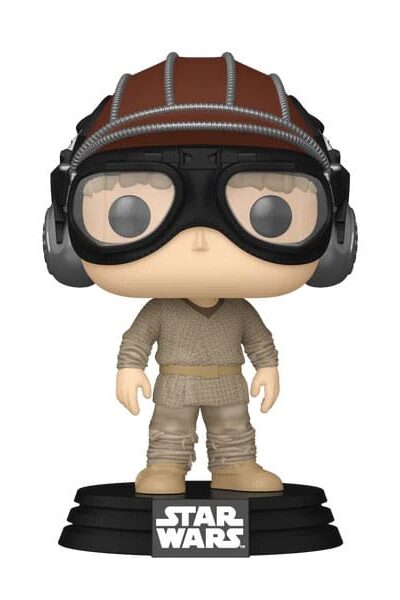 Star Wars: Episode I - Die dunkle Bedrohung Anniversary POP! Vinyl Figur Anakin w/Helmet 9 cm