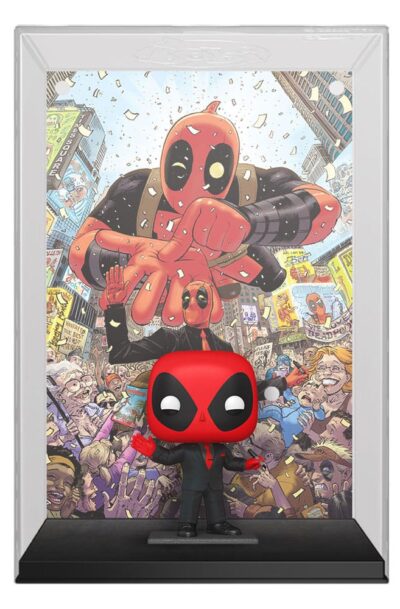Funko: Marvel POP! Comic Cover Vinyl Figur Deadpool (2025) #1 Deadpool in Black Suit 9 cm