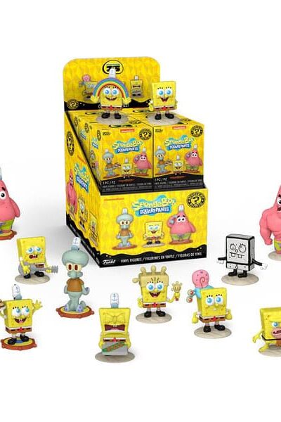 Funko: SpongeBob SquarePants Mystery Minis Minifiguren 25th Anniversary 5 cm Display (12)