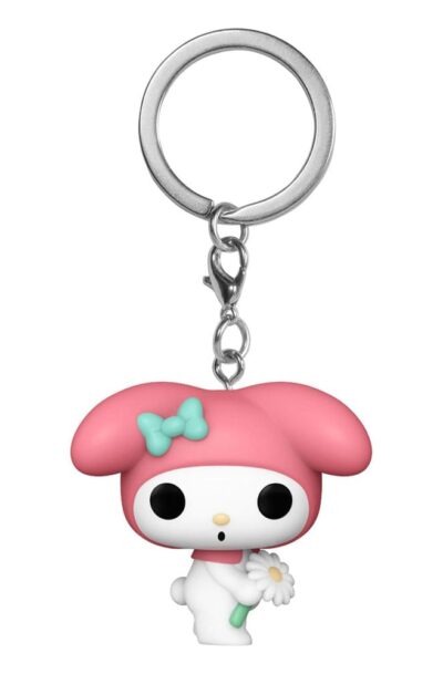 Funko: Hello Kitty POP! Vinyl Schlüsselanhänger 4 cm My Melody (Spring Time) Display (12)