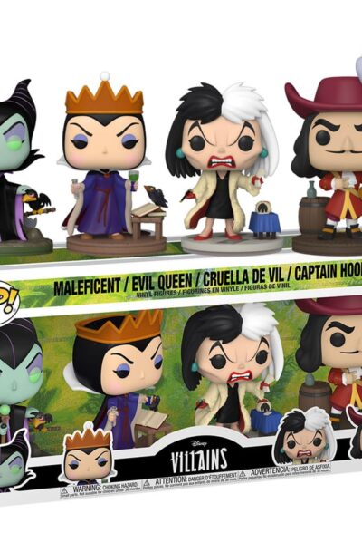 Funko: Disney Villains POP! Movies Vinyl Figuren 4er-Pack Villains (GW)(EMEA) 9 cm