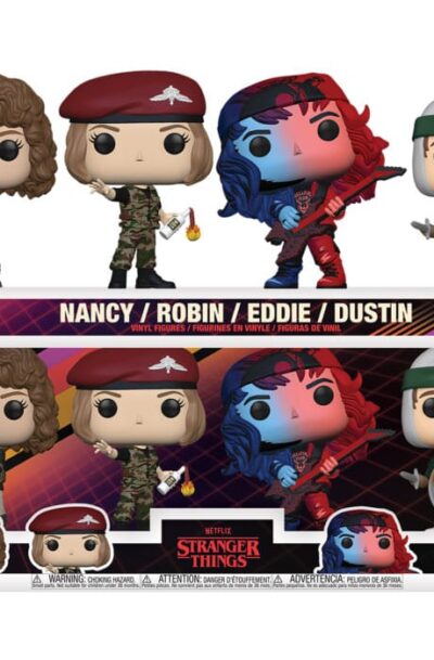Funko: Stranger Things POP! TV Vinyl Figuren 4er-Pack S4 (EMEA) 9 cm