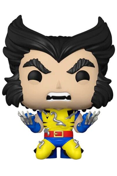 Funko: Marvel POP! Marvel Vinyl Figur Wolverine 50th – Ultimate Wolverine w/ Adamantium 9 cm