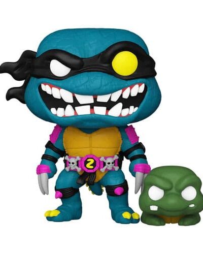 Funko: Teenage Mutant Ninja Turles POP & Buddy! Movies Vinyl Figur Slash & Pre-mutated, turtle Slash 9 cm