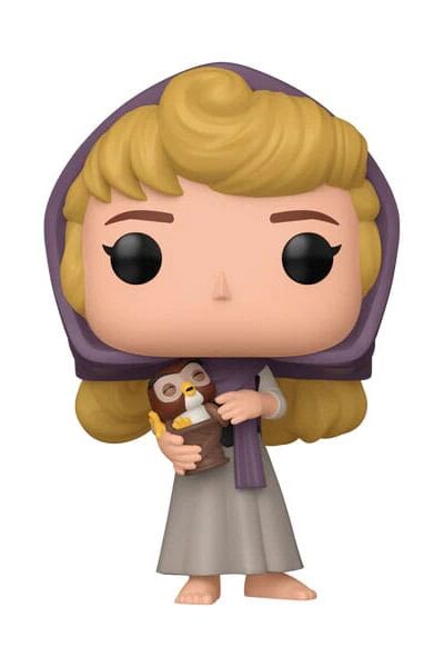 Funko: Dornröschen 65th Anniversary POP! Disney Vinyl Figur Aurora w/Owl 9 cm