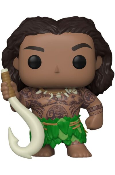 Funko: Vaiana 2 POP! & Buddy Vinyl Figur Maui with Fish Hook 9 cm
