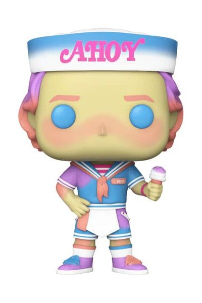 Funko: Stranger Things POP! TV Vinyl Figur Steve(Scoops Ahoy) 9 cm