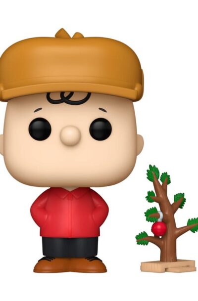 Funko: Die Peanuts – Fröhliche Weihnachten POP! Movies Vinyl Figur Charlie Brown 9 cm