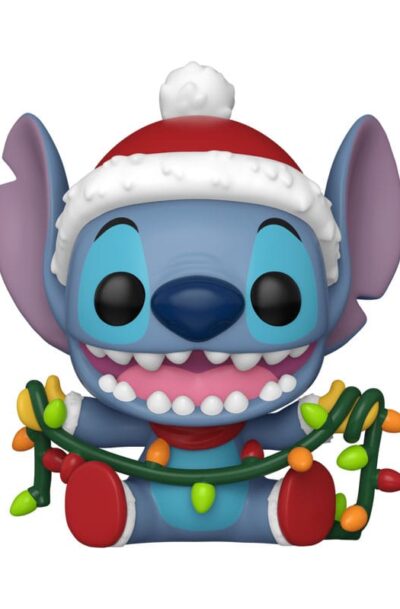 Funko: Disney POP! Vinyl Figur Holiday Stitch w/Lights 9 cm