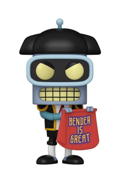 Funko: Futurama Pop! Animation Vinyl Figur Bender (Matador) 9 cm