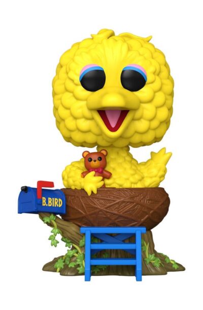 Funko: Sesamstrasse POP! Deluxe Vinyl Figur Big Bird in Nest 17 cm