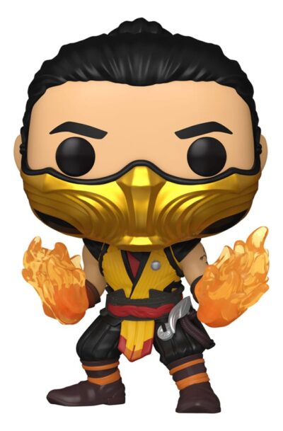 Funko: Mortal Kombat POP! Games Vinyl Figur Scorpion 9 cm