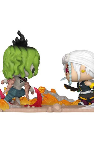 Demon Slayer: Kimetsu no Yaiba POP Moments Vinyl Figuren Tengen Vs Gyutaro 9 cm