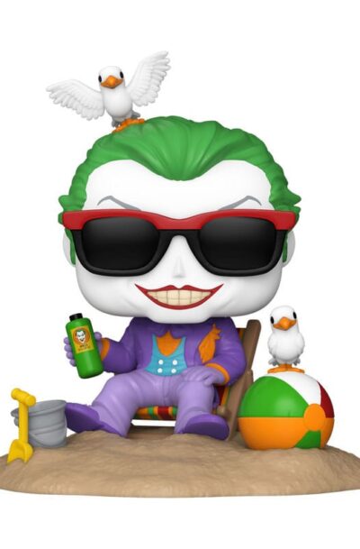 Funko: Batman 85th Anniversary POP! Deluxe Vinyl Figur The Joker (Beach) 9 cm