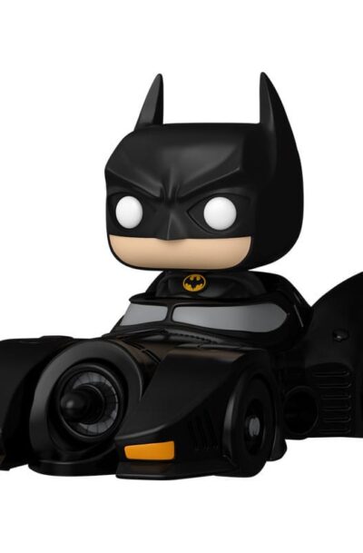 Funko: Batman 85th Anniversary POP! Rides Deluxe Vinyl Figur Batman w/Batmobi 9 cm