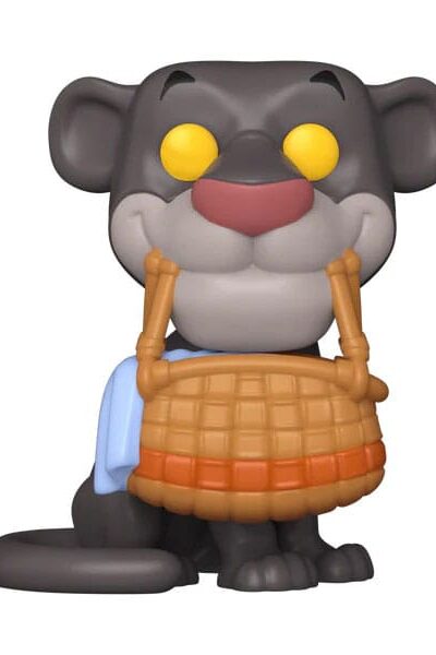 Funko: Das Dschungelbuch POP! Disney Vinyl Figur Bagheera w/basket 9 cm