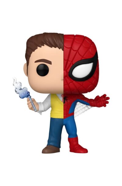 Funko: Marvel POP! Vinyl Figur Split- Spider/Parker 9 cm