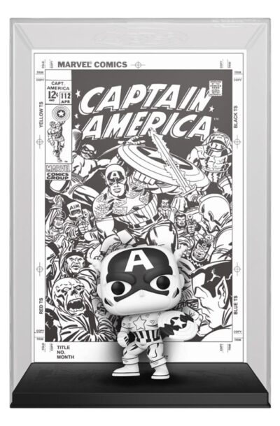 Funko: Marvel 85th Anniversary POP! Comic Cover Vinyl Figur Captain America 9 cm