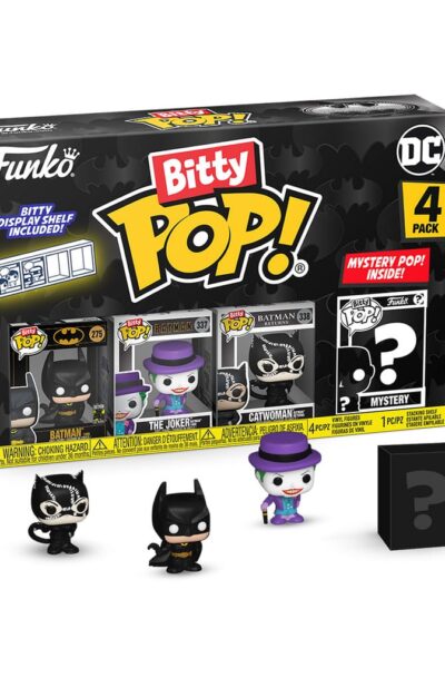 Funko: Batman 85th Anniversary Bitty POP! Vinyl Figuren 4er-Pack Batman 2,5 cm