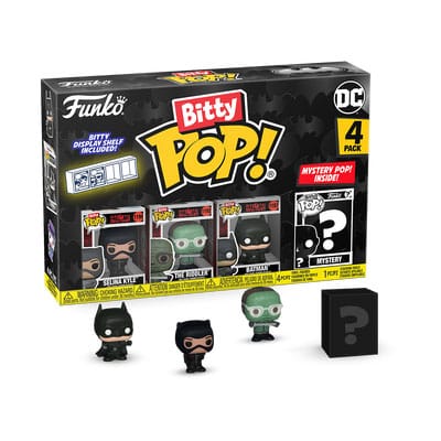 Funko: Batman 85th Anniversary Bitty POP! Vinyl Figuren 4er-Pack Catwoman 2,5 cm
