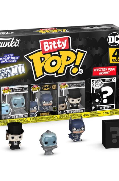 Funko: Batman 85th Anniversary Bitty POP! Vinyl Figuren 4er-Pack Freeze 2,5 cm