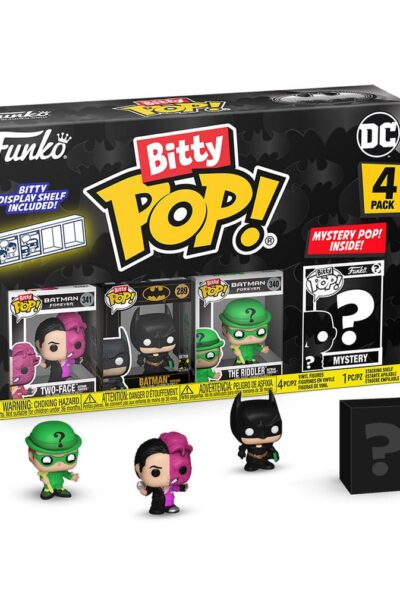 Funko: Batman 85th Anniversary Bitty POP! Vinyl Figuren 4er-Pack Two Face 2,5 cm