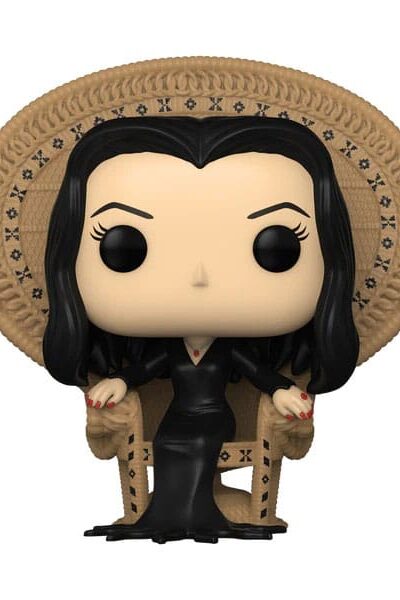 Funko: Addams Family POP! Deluxe Vinyl Figur Morticia in Chair 10 cm