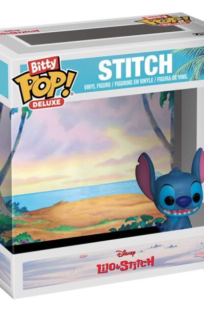 Funko: Disney Bitty POP! Deluxe Vinyl Figuren Stitch(Beach) Display (12) 2,5 cm
