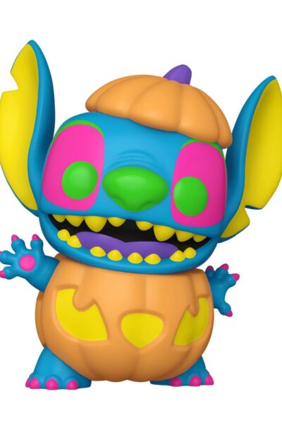 Funko: Lilo & Stitch POP! Disney Vinyl Figur Blacklight Pumpkin Stitch 9 cm