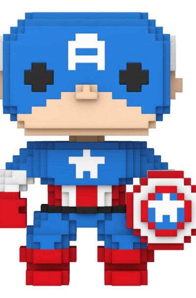 Funko: Marvel POP! 8-Bit Vinyl Figur Captain America 9 cm