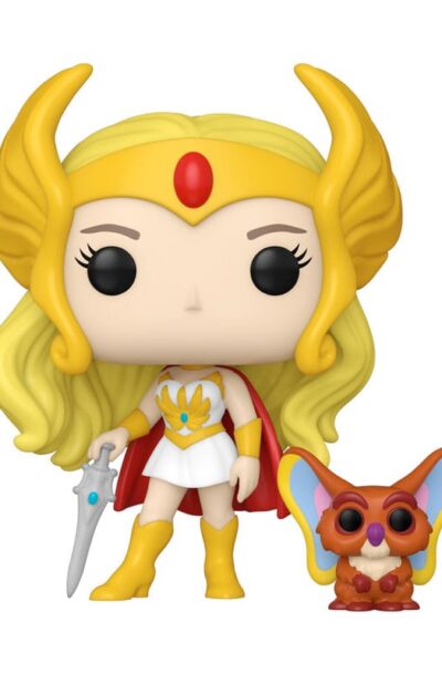 Funko: Masters of the Universe POP! & Buddy Vinyl Figur She-Ra w/Kowl 9 cm